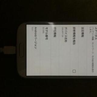 simフリー！ galaxy s4 32gbモデル ホワイト