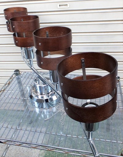 エイチ ケイ ワイ モダンデコ Modern Deco Hc 018p 4 Lucas スポットライト4灯式シーリングライト Led対応 ロボコン 港南台の照明器具の中古あげます 譲ります ジモティーで不用品の処分