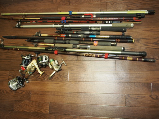 釣り竿10本以上★リール付き★