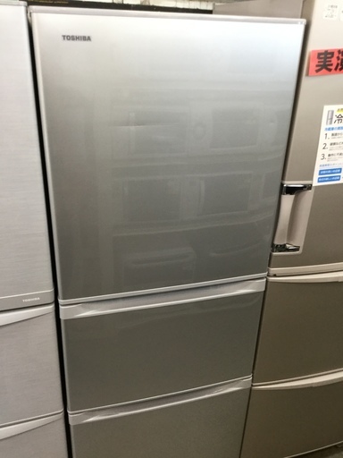 TOSHIBA　2015年製　3ドア冷蔵庫　販売中！！
