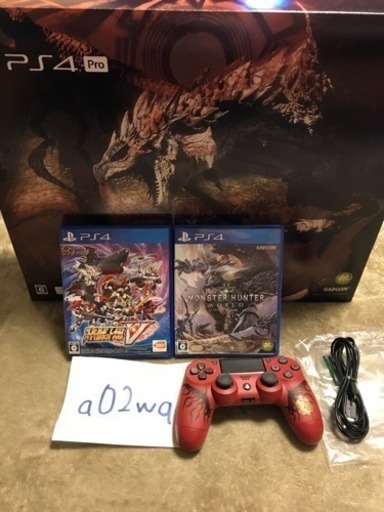 激レア！PS4pro 1tb ゲームソフト付き！