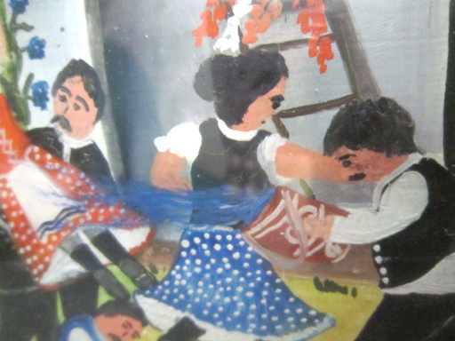 カポイ・マカイ 油絵/油彩 「若返りの水」 ハングリー作家 東