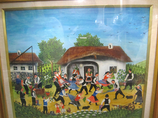 カポイ・マカイ 油絵/油彩 「若返りの水」 ハングリー作家 東