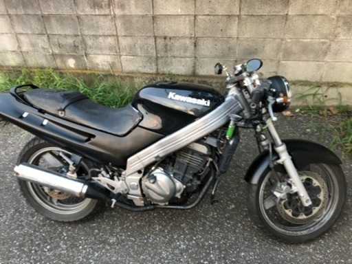 ZZR250 マッドブラック ネイキッド仕様