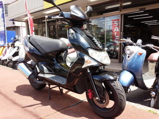 NO.2183　キムコ　スーパー９Ｓ (KYMCO) 水冷２サイクルエンジン 前後ディスクブレーキ ☆彡