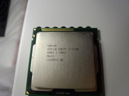 LGA1155 CPU Intel i7-2700k 中古 動作確認済 1週間保証付