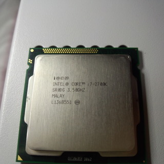 LGA1155 CPU Intel i7-2700k 中古 動作...