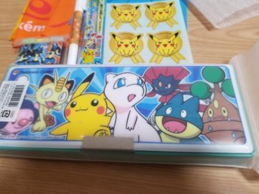 未使用ポケモンセンターの筆箱ステーショナリーセット 中村ママ いよ立花のキッズ用品 その他 の中古あげます 譲ります ジモティーで不用品の処分