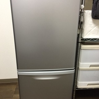 パナソニック  ノンフロン冷凍冷蔵庫  NR-B144W-S