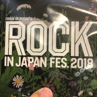 ROCK IN JAPAN 8/5日曜 1枚リストバンド訳あり
