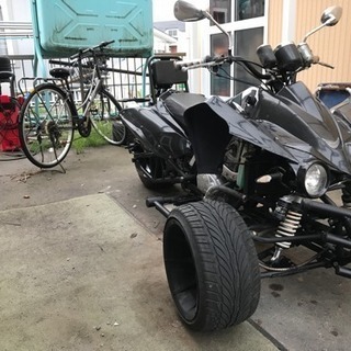 逆トライクと2輪バイク交換