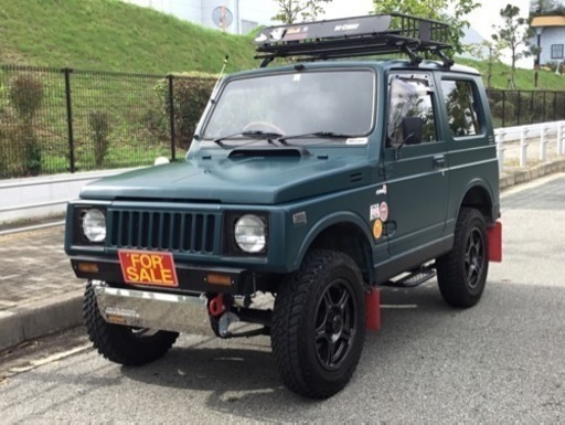 車検31年9月 スズキ 超希少2ストジムニー 公認カスタム やきそばまん 大阪のジムニーの中古車 ジモティー