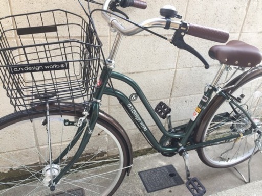 シティサイクル（購入してまだ1日目）綺麗です。