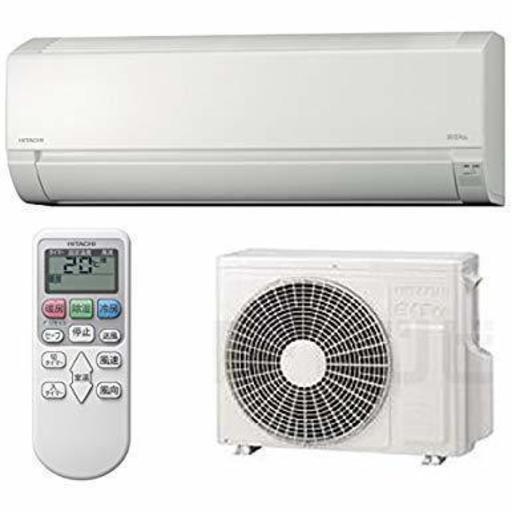 日立 AJシリーズ 白くまくん 冷暖房除湿ルームエアコン RAS-AJ22H 6-9畳 2.2kW 除湿 内部クリーン 2018年モデル