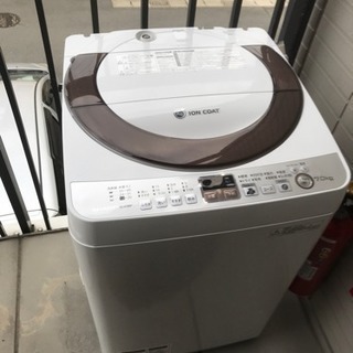 取引中 SHARP洗濯機 7キロ