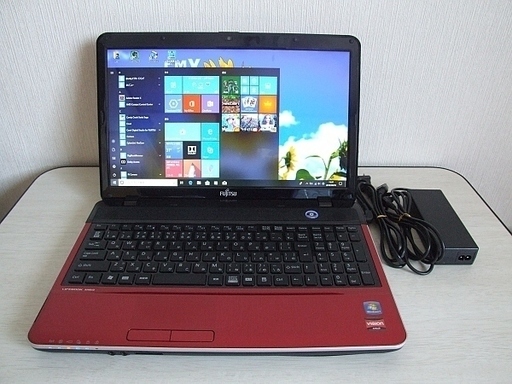 高速SSD240GB搭載 Fujitsu FMV-BIBLO AH40/D ノートパソコン 3