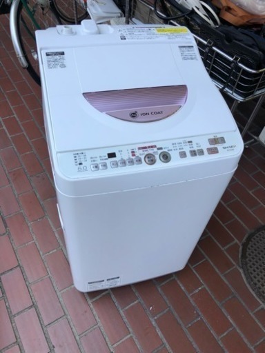 2015年製 6.0kg シャープ洗濯機
