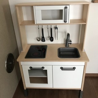 IKEAキッチン(お野菜・フライパン他小物付きです♡)