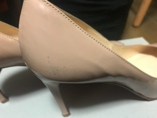 ルブタン ヌードカラー 37 ヒール8.5センチ Christian Louboutin