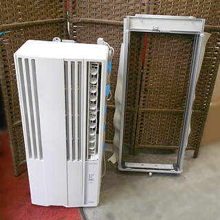札幌 CORONA/コロナ 窓用エアコン CW-1610 2009年製 4.5～6畳 リモコン欠品 白石区