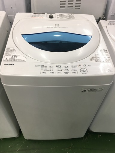 TOSHIBA 洗濯機 5.0Kg 2017モデル　【トレファク草加店】