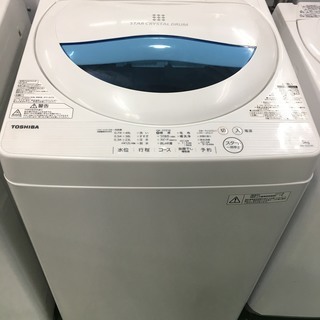 TOSHIBA 洗濯機 5.0Kg 2017モデル 【トレファク草加店】