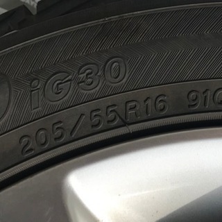 レクサス CT200h 純正アルミ スタッドレス