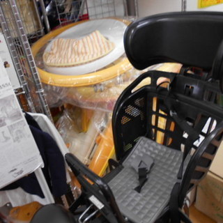 自転車２６インチ　子供載せ前後