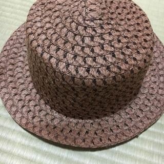 🎩新品カンカン帽❣️ブラウン❤︎