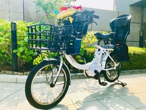 YAMAHA PAS Babby un 2017年製 ヤマハ 電動アシスト自転車 子乗せ自転車 合計約17万円
