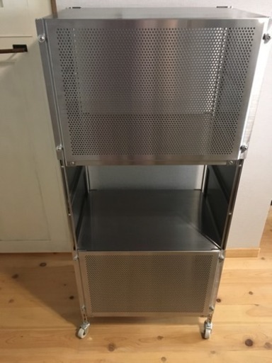 無印良品 ステンレスユニットシェルフ