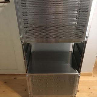 無印良品 ステンレスユニットシェルフ