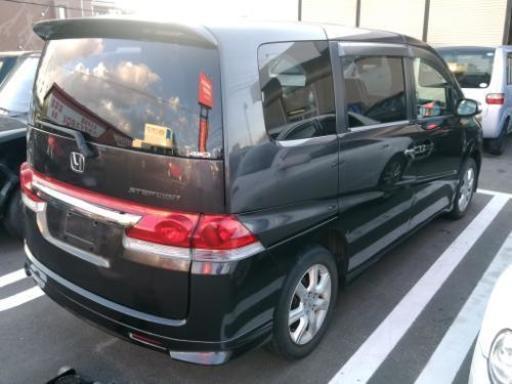 ホンダステップワゴン17年式黒?ガンメタ?走行良好4WD ナビパワスラ