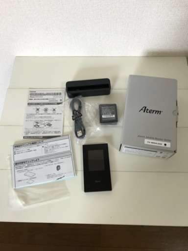 Aterm モバイルルーター PA-MR04LNAB ＋ クレードル