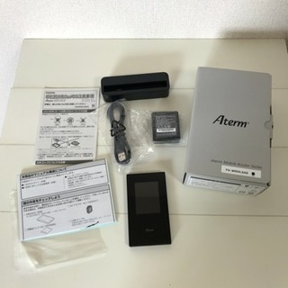 Aterm モバイルルーター PA-MR04LNAB ＋ クレードル