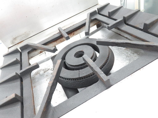 引取限定】OZAKI 業務用ステン ガス平台 プロパン1口【小倉南区葛原東】