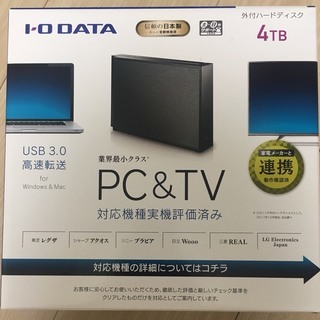I-O DATA HDCZ-UTL4K/E 外付けハードディスク 4テラ I•O DATA 外付け