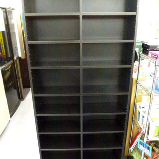 手稲リサイクル 大きな本棚 薄型 黒 ￥7,800-　②