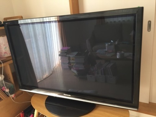 中古品　Panasonic　VIERA　地上・BS・110度CSデジタルフルハイビジョンプラズマテレビ　50V型　TH-P50G1 リモコン付き