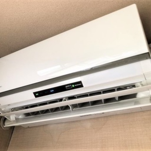 【動作保証有 送料無料】 高機能 上位モデル 2014年製 単相200V Panasonic パナソニック クーラー エアコン CS-XS404C2-W 単相200V 目黒区 14年製　 直接引き取り1000円引き