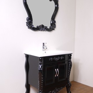 感動デザイン！欧米向け洗面化粧台★輸入品HS-2633B[新品]★工事も含みます！