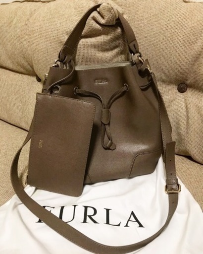 【 FURLA 】フルラ ステイシー ハンド \u0026 ショルダー 2wayバッグ