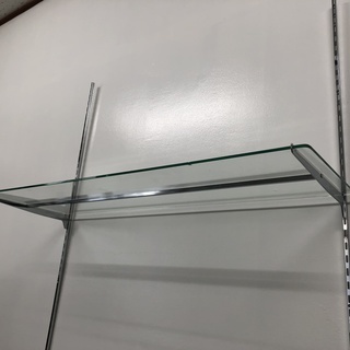 ガラス棚 壁用 36段セット ショップなどで使えます 新規オープンに