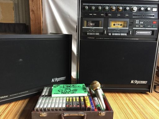 【昭和レトロ】ビクター ８トラ カセットテープカラオケデッキプレイヤー K-99STEREO