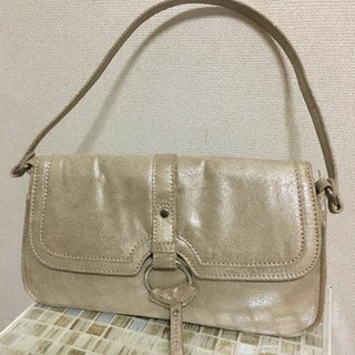 未使用ミニハンドバッグ  B-FIELDシャンパンゴールド