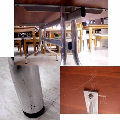 De Padova/デ・パドヴァ SHINEテーブル 大型/オーバル形 西宮の沢  