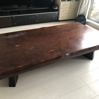 木目 ローテーブル