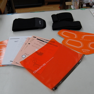 MTG SIXPAD/シックスパッド AbsFit×1 BodyFit×2 ジェルシート欠品 元箱・説明書等付き