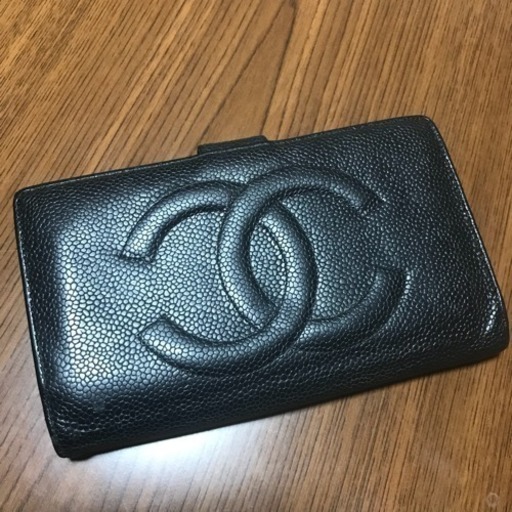 CHANEL ココマーク レザー長財布