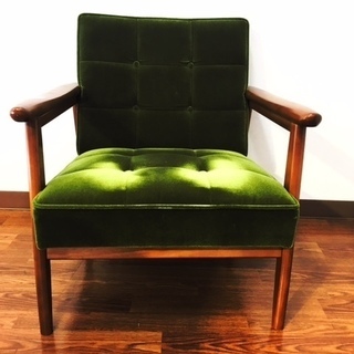ラウンジ チェアー ACME Furniture BALBOA グリーン×ナチュラル
